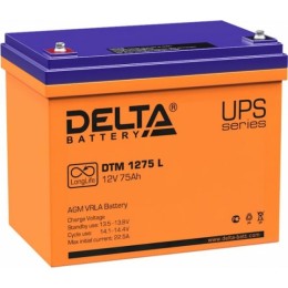 Аккумуляторная батарея 12V 75Ah Delta DTM1275