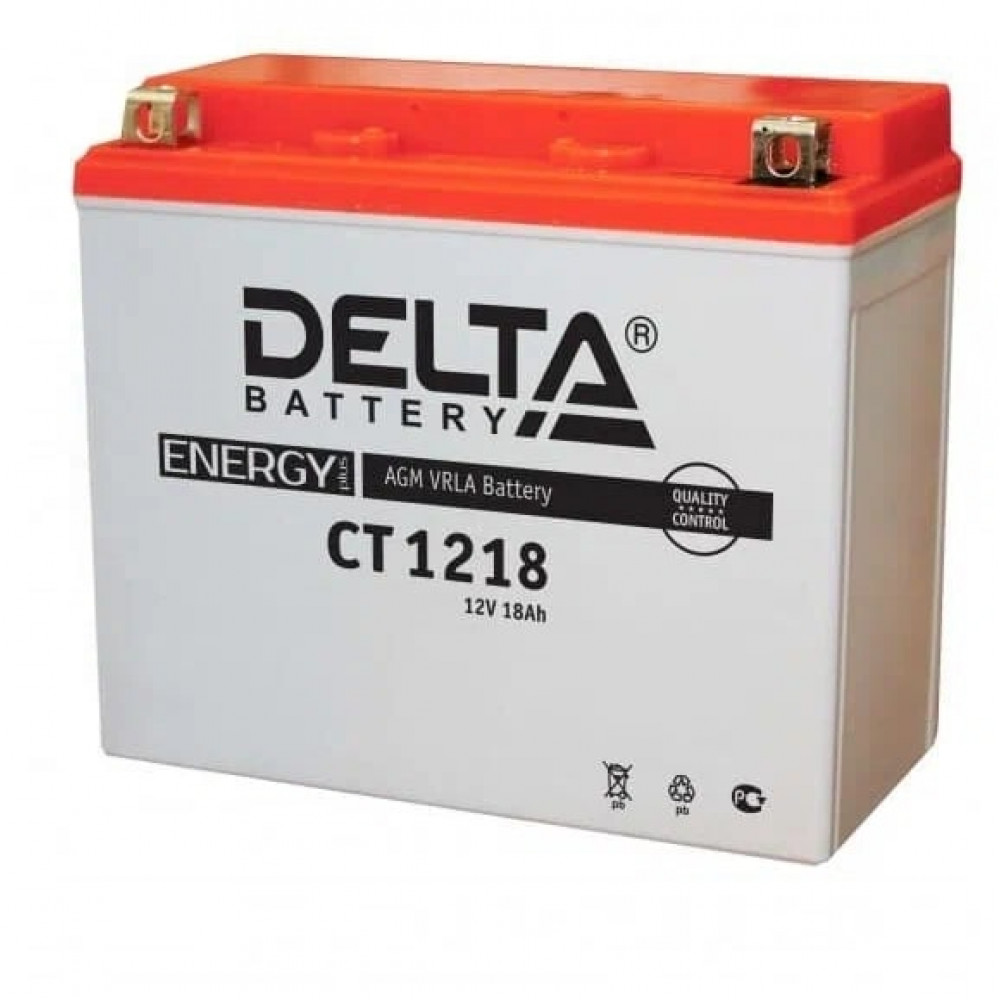 АКБ 12V 18Ah Delta CT1218