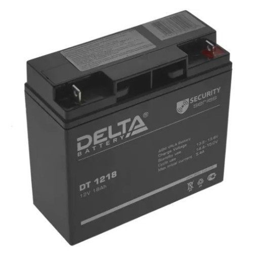 Аккумуляторная батарея 12V 18Ah Delta DT1218