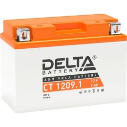 Аккумуляторная батарея 12V 9Ah Delta CT1209.1 п.п.(+ -)