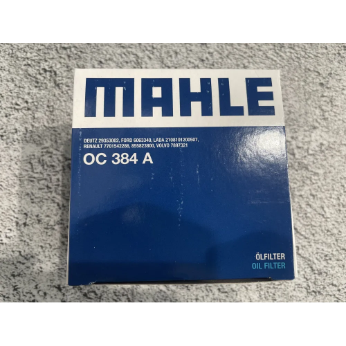 Фильтр Масляный MAHLE OC384A LADA, Renault, Ford (аналог MANN W914/2)