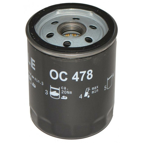 Фильтр Масляный MAHLE OC478 Toyota, Lexus (аналог MANN W712/83, SM143)