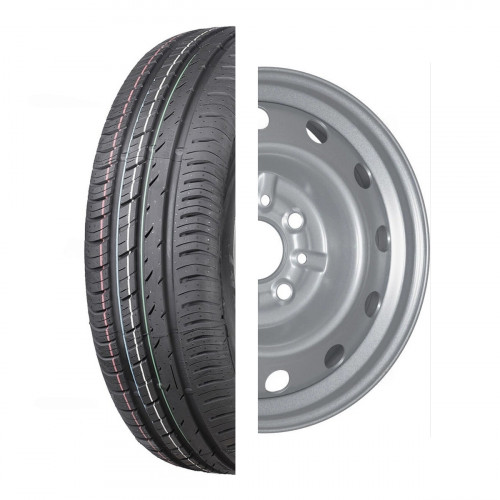 Комплект Колесо в сборе 175/65 R-14 V-130 + Диск ТЗСК R-14 4*98 Silver