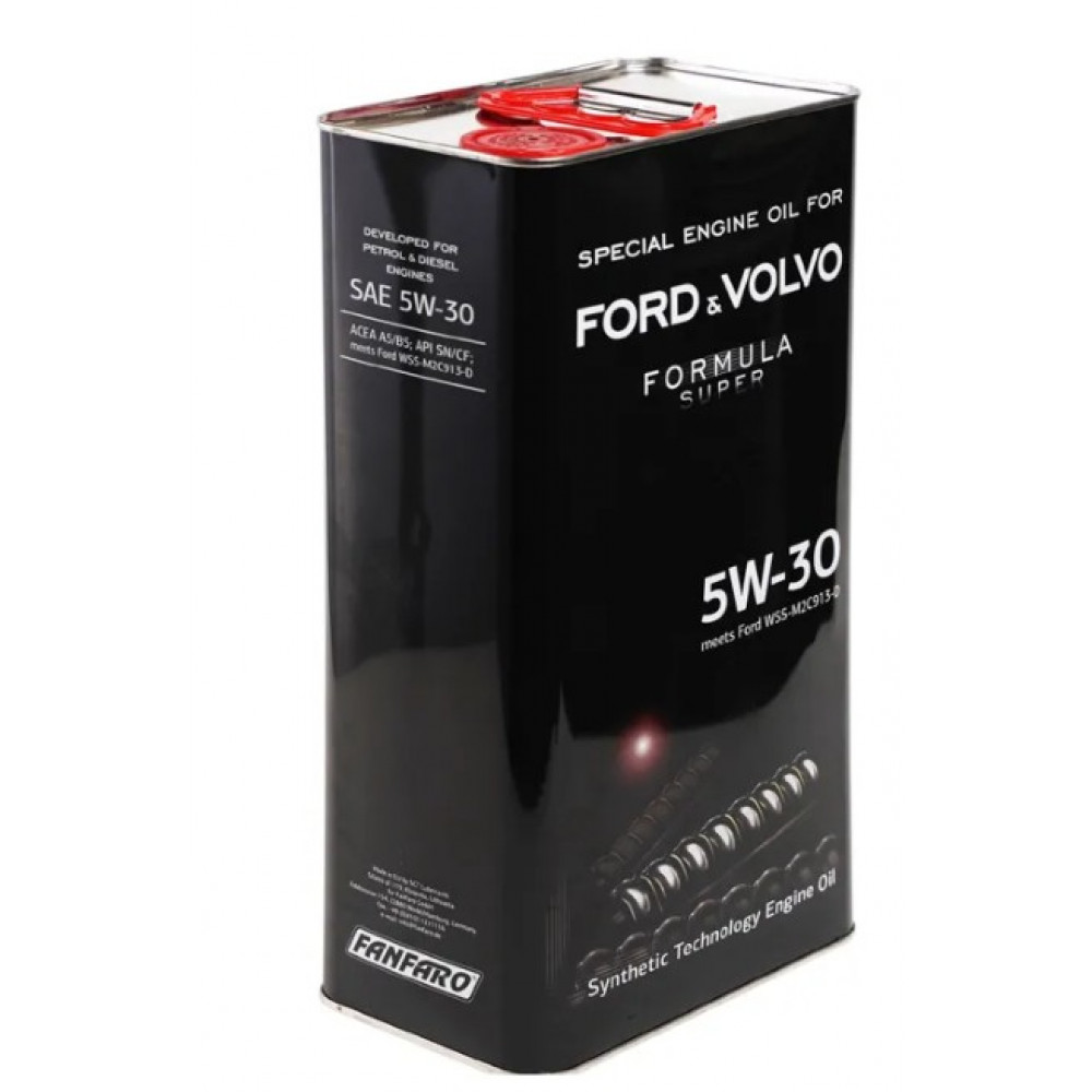 МАСЛО МОТОР FORD FORMULA F FANFARO 5W30 1л ж/б