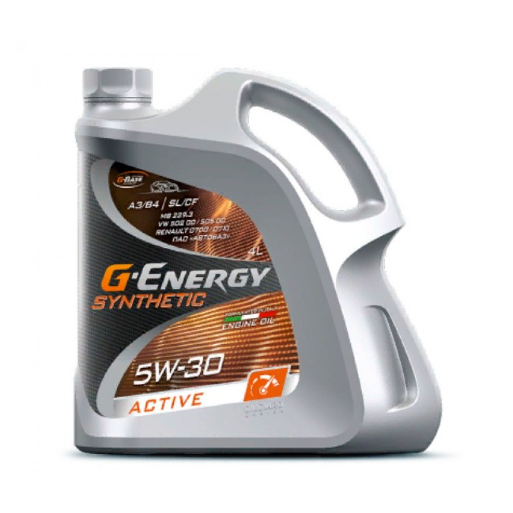 МАСЛО МОТОР G-ENERGY SYNTH ACTIVE 5W30 4л синт