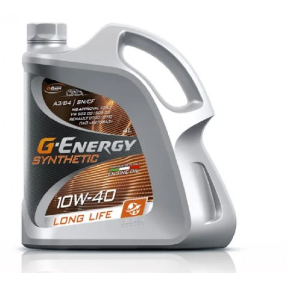 МАСЛО МОТОР G-ENERGY SYNTH Long Life 10W40 4л синт
