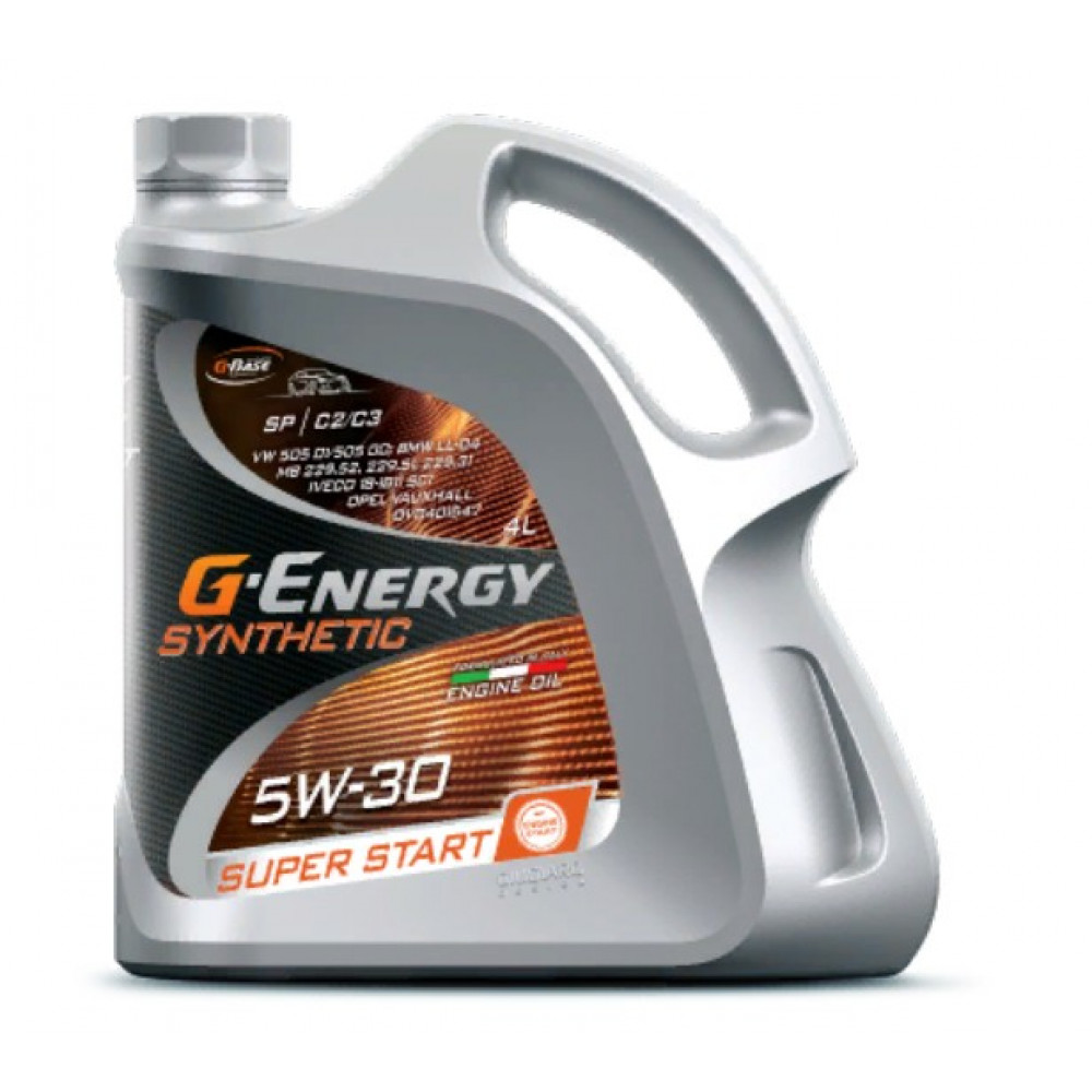 МАСЛО МОТОР G-ENERGY SYNTH Super Start 5W30 4л син