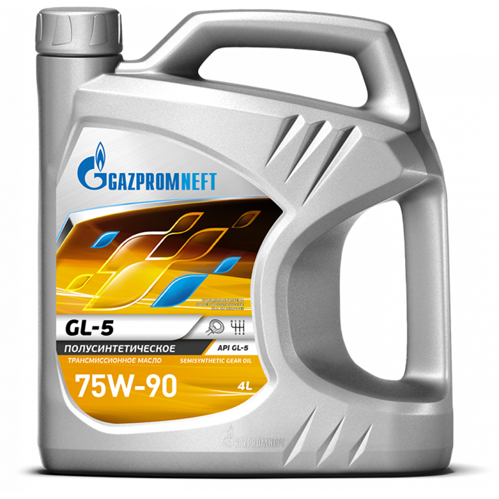 МАСЛО ТРАНСМИС Газпромнефть GL-5 75W90 4л+1л