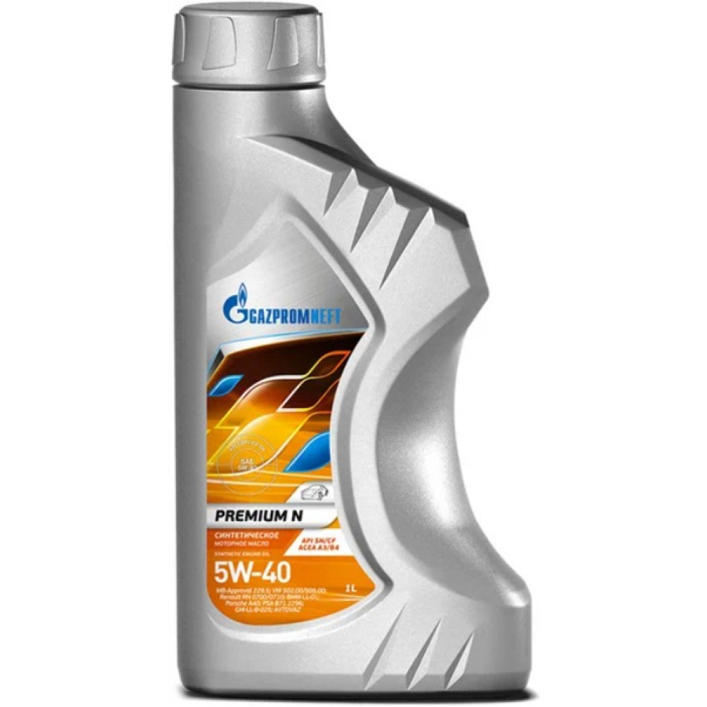 МАСЛО МОТОР Газпромнефть Premium N 5W40 1л