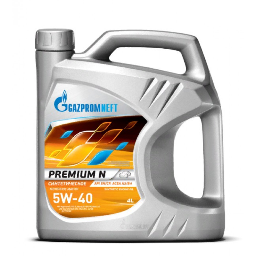 МАСЛО МОТОР Газпромнефть Premium N 5W40 4л