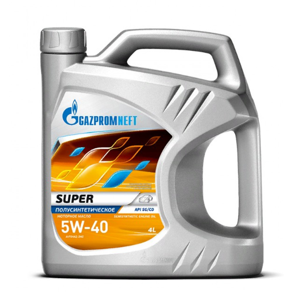 МАСЛО МОТОР Газпромнефть Super 5W40 4л
