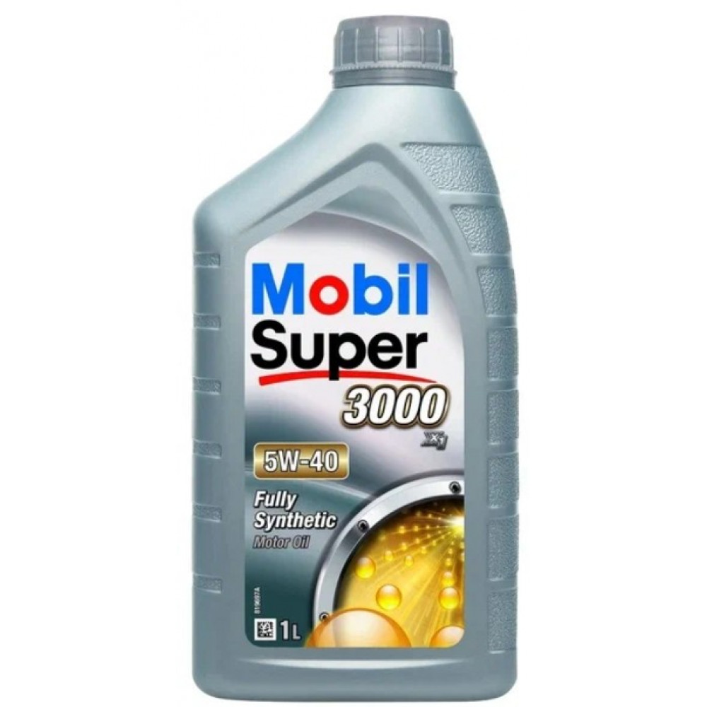 МАСЛО МОТОР Mobil Super 3000 X1 5W40 1л син