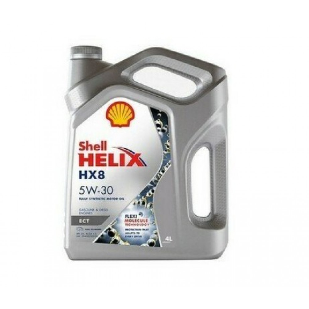 МАСЛО МОТОР SHELL HELIX HX8 5W30 4л серое