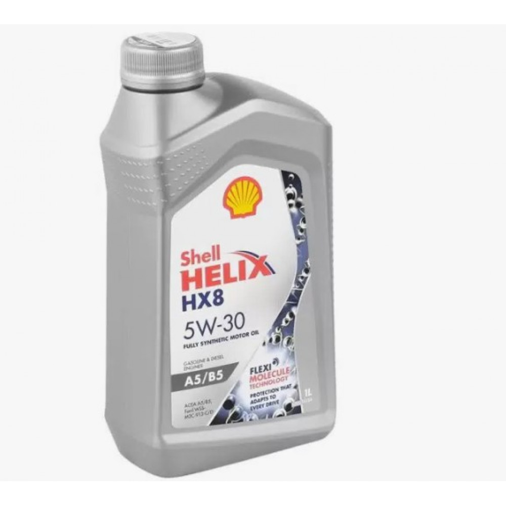 МАСЛО МОТОР SHELL HELIX HX8 5W30 А5/В5 1л серое