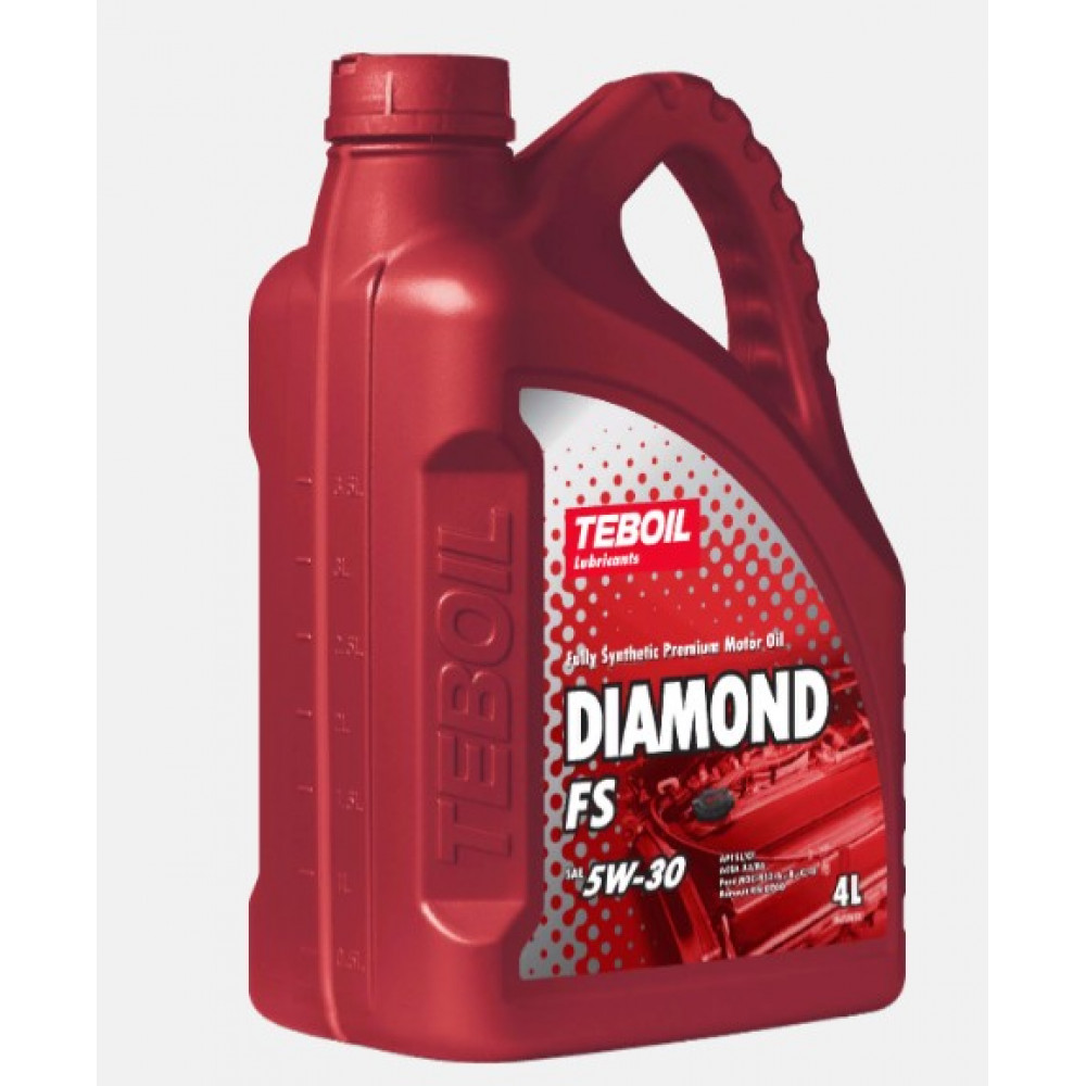 МАСЛО МОТОР TEBOIL Diamond FS SL/CF 5W30 4л синт