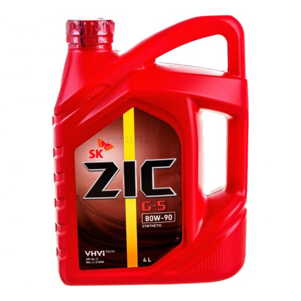 МАСЛО ТРАНСМИС ZIC G-5 80W90 4л