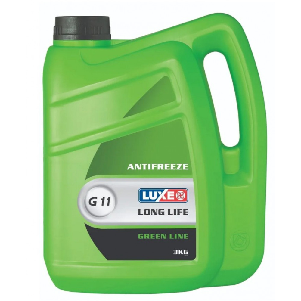 АНТИФРИЗ 3кг G11 LUXOIL зеленый