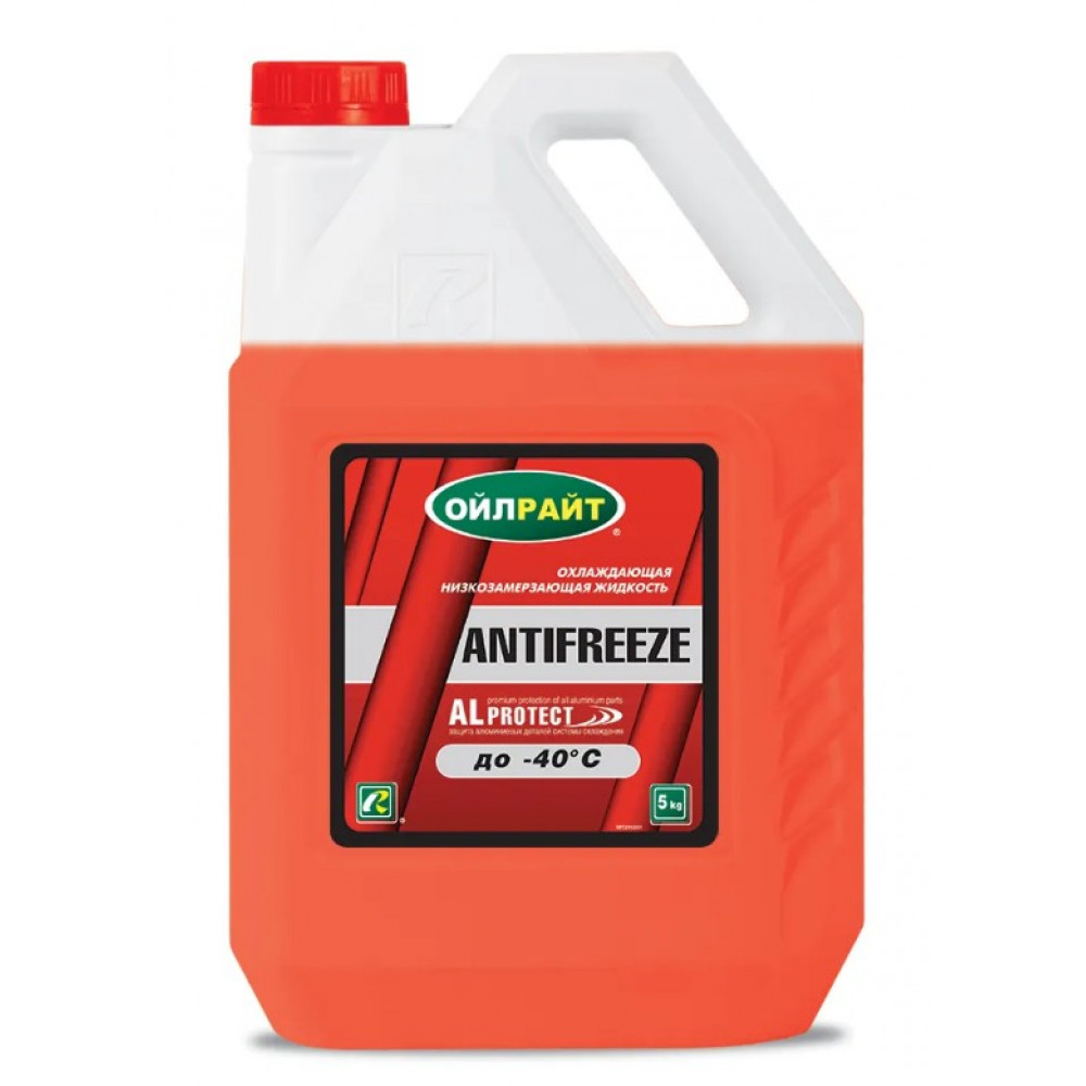 АНТИФРИЗ 5кг G12 OIL RIGHT красный (4)