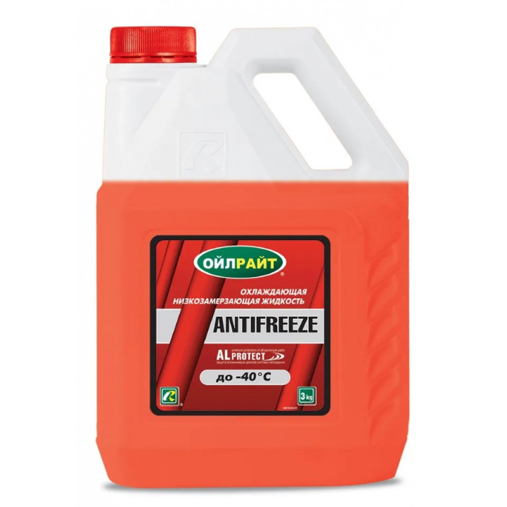 АНТИФРИЗ 3кг G12 OIL RIGHT красн.
