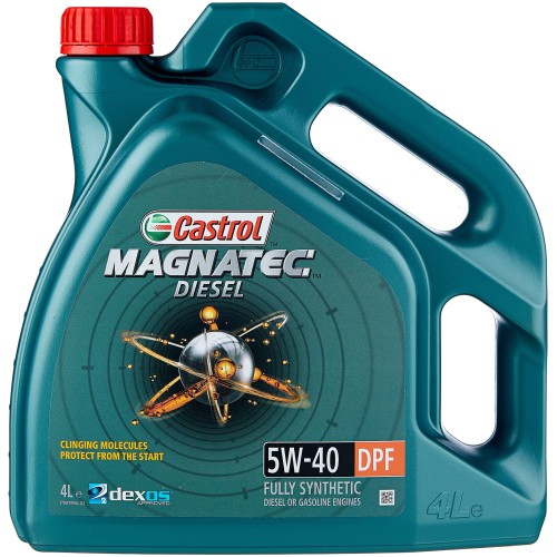 МАСЛО МОТОР CASTROL MAGNATEC DIESEL B4 5W40 4л п/синт