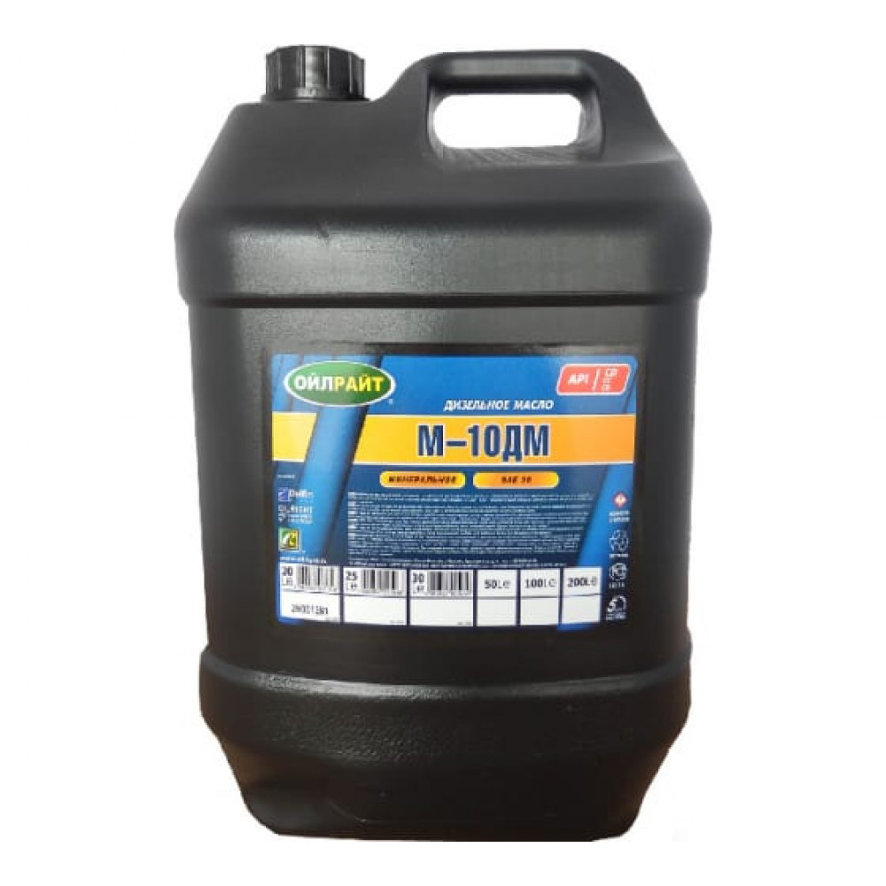 МАСЛО М10ДМ 20л OIL RIGHT