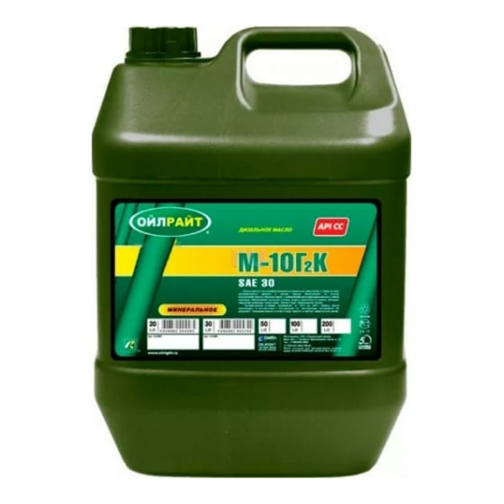 МАСЛО М10Г2К 30л OIL RIGHT