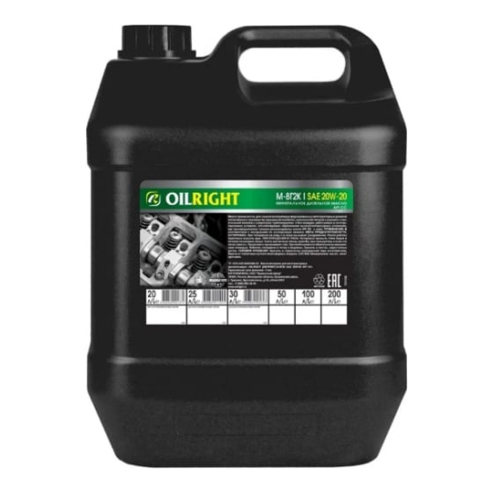 МАСЛО М8Г2К 30л OIL RIGHT
