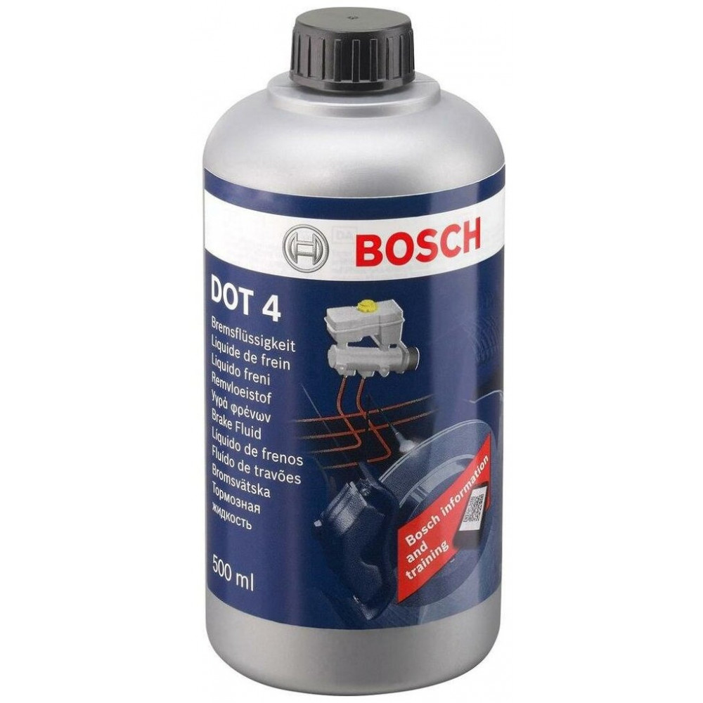 Ж-ТЬ ТОРМОЗНАЯ DOT4 0,5л BOSCH