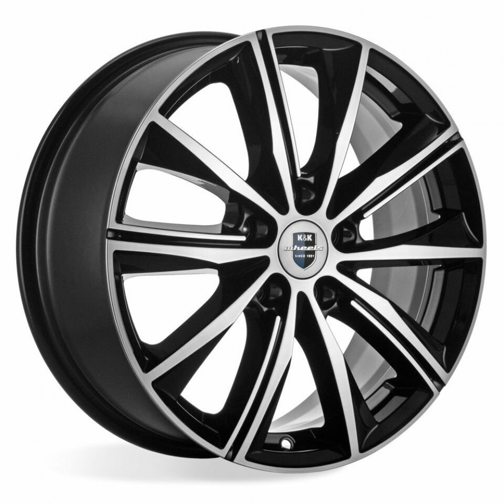 ДИСК КОЛЕСНЫЙ 15*6,0 4*98 K&K 35/67,1 Джемини Алмаз черный
