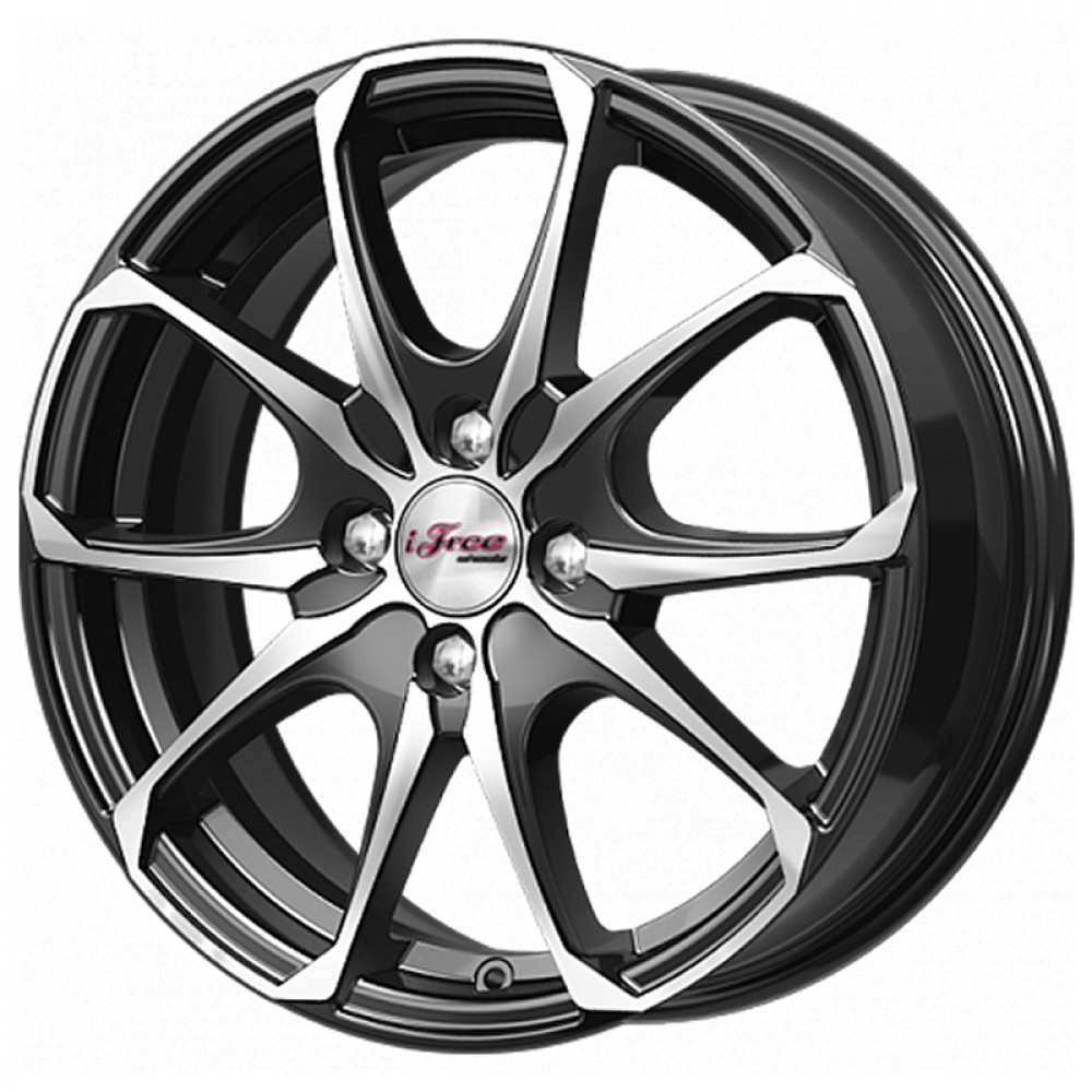 ДИСК КОЛЕСНЫЙ 16*6,0 4*100 IFREE Такеши КС877-14 45/60,1 блэк джек
