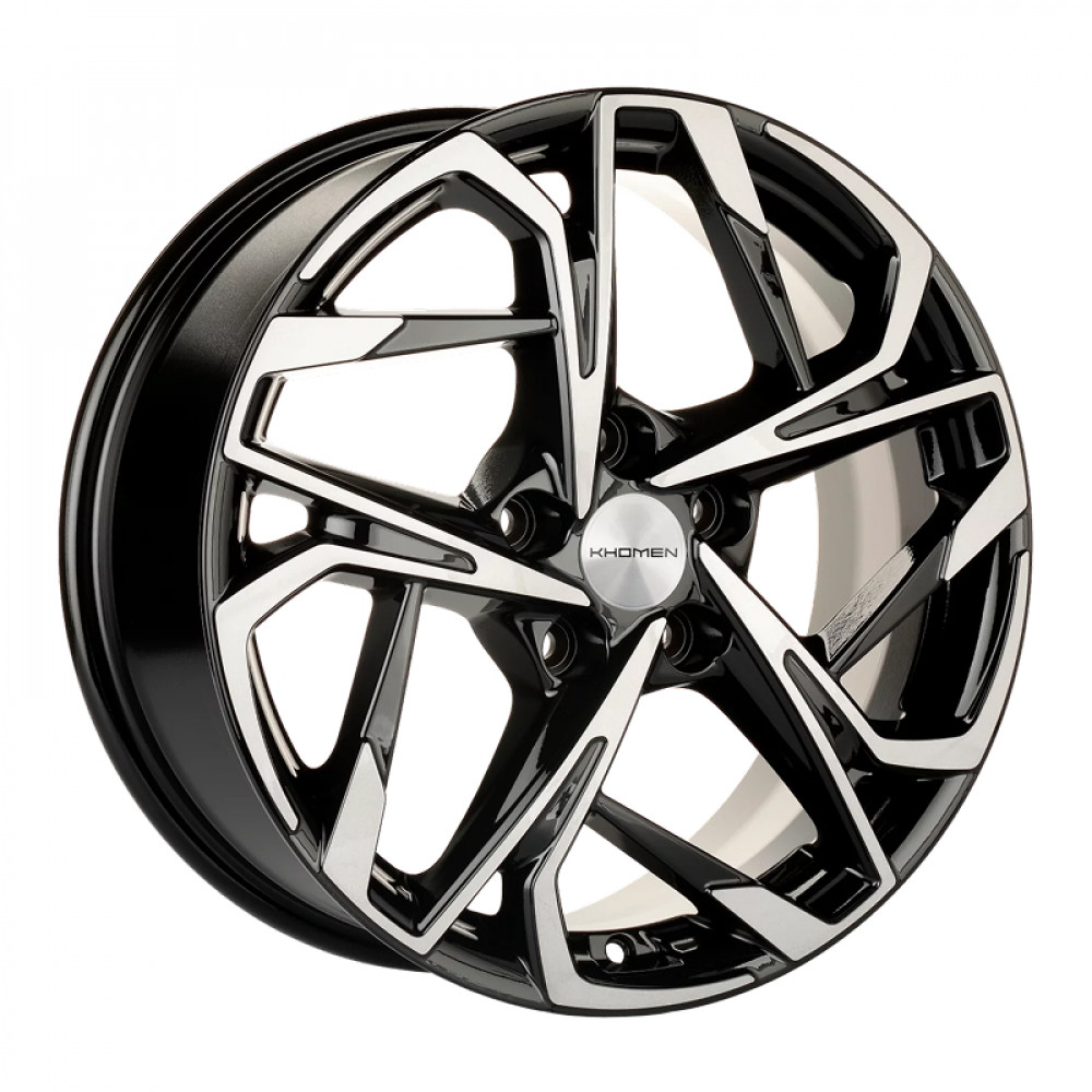 ДИСК КОЛЕСНЫЙ 17*7,0 5*114,3 Khomen Wheels 48/56,1 KHW1716 Black-FP