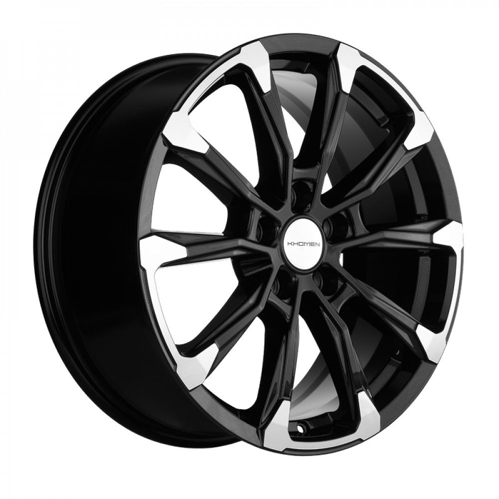 ДИСК КОЛЕСНЫЙ 18*7,5 5*108 Khomen Wheels KHW1808 47/60,1 Black-FP