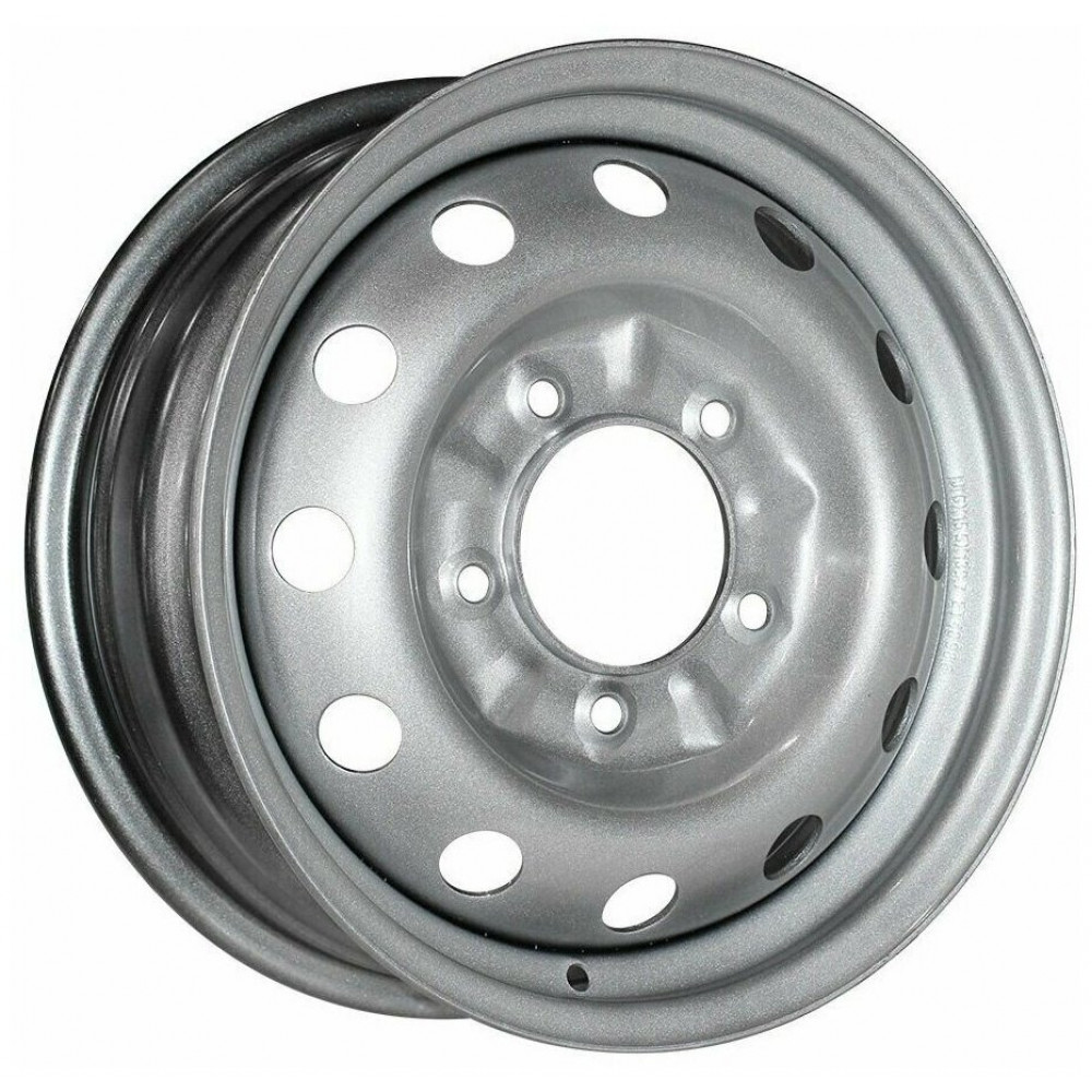 ДИСК КОЛЕСНЫЙ Р-15 5*139,7 ВА2123 Нива ТЗСК 40/98,5 Silver